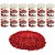 Glitter PVC Vermelho Potes 3G - Imagem 2