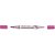 Pincel Marcador Artesanato Multimark S/P Rosa Metal C/6 - Imagem 2