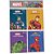 Livro de Atividades Marvel Solapa 10,5X13,5 24P PCT.C/04 - Imagem 1