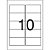 Etiqueta Carta Q-3465 CONG 10 FLS50,8X101,6MM - Imagem 2
