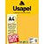 Papel A4 Perolado Usapel Amarelo Ouro 180G - Imagem 1