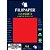 Papel A4 Color Filicolor Vermelho 180G. - Imagem 1