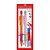 Lapiseira 0.7MM POLY SLIM ROSA/LARANJA C/GRAF - Imagem 1
