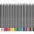 Lapis de COR Redondo Supersoft 24 Cores PCTE C/6 - Imagem 2