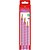 Lapis Preto Triangular Ecolapis Sparkle Rosa - Imagem 1
