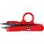 Tesoura Costura Arremate Plastica 12CM Cores Diversas (KIT) - Imagem 2