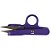 Tesoura Costura Arremate Plastica 12CM Cores Diversas (KIT) - Imagem 2