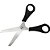 Tesoura Escolar G-0120 Preta 13CM - Imagem 1
