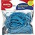 Elastico Colorido Azul 45G. Pacote - Imagem 1