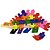 Quebra Cabeça Infantil 3D Madeira MDF Alfabeto e Números 26 Peças Dinossauro TOY MIX - Imagem 3