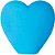 Borracha Ponteira Love Rosa e Azul - Imagem 3