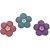 Borracha Colorida Flowers 3 Cores DP.C/36 - Imagem 2