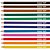 Lapis de COR Sextavado Bazze Wave 12 Cores - Imagem 3