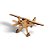 QUEBRA-CABECA Madeira Aviao Cesnna 3D 15PCS - Imagem 1