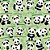 Papel Presente Bobina Couche 60CM. MOD.196 Panda BO-100MTS - Imagem 1