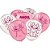 Balao Decorado N.09 STITCH ANGEL Rosa PCT.C/25 - Imagem 2