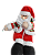 Papai Noel C/ Corda 36CM em Tecido Rio de Ouro - Imagem 1