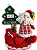 Enfeite Decorativo Papai Noel Pano árvore Calendário Madeira - WINCY - Imagem 3