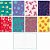 Caderno Brochura 1/4 FLEXY Decorado 48F 150X206MM PCT.C/04 - Imagem 1