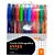 Caneta Esferografica HYPER 1.0MM 10 Cores Blister - Imagem 2
