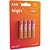 Pilha Zinco Palito AAA 10BLISTERSX4UNID. - Imagem 1