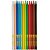 Lapis de COR Triangular Sonic 12 Cores Caixa - Imagem 3