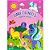 Livro Brinquedo Ilustrado Tatuagens Unicornio C/50ADES. - Imagem 1