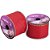 Fita ARAMADA Natal 63MMX10M Cetim VERMELHO/DOURAD - Imagem 2