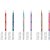 Caneta GEL TRIS Rainbow 1.0MM GLIT/PAS/NE DP.C/24 - Imagem 3