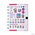 Caderno Inteligente A5 Luluca Pandalu GLOW 80FLS - Imagem 2