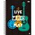 Caderno 12X1 Capa Dura BOM D+ Masculino 192F PCT.C/04 - Imagem 7