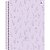 Caderno 01X1 Capa Dura Lavander 80F PCT.C/04 - Imagem 2