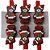 Artigo para Decoracao Natal Enfeite Preg.papai Noel 1,5CM PCT.C/06 - Imagem 3
