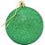 Artigo para Decoracao Natal Bola 6CM FOSCA/LISA/GLIT.VERDE PCT.C/06 - Imagem 4