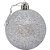 Artigo para Decoracao Natal Bola 5CM FOSCA/LISA/GLIT.PRATA PCT.C/06 - Imagem 3