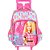 Mochila Infantil com Rodinha Barbie G PINK C/ALCA - Imagem 1