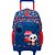 Mochila Infantil com Rodinha College Panda Pipoca Azul GR - Imagem 1