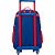 Mochila Infantil com Rodinha College Panda Pipoca Azul GR - Imagem 4