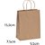 Sacola para Presente KRAFT Mini 15X9,5X7,5CM PCT.C/10 - Imagem 3