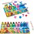 Brinquedo Pedagogico Madeira Educaplay Somar e Brincar 84PC - Imagem 1