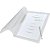 Pasta Grampo Trilho Plastica Oficio Cristal PCT.C/10 - Imagem 3