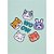 Caderno A5 Kawaii HAPPY 64FLS - Imagem 1