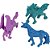 Livro Brinquedo Ilustrado Unicornios C/5 Miniaturas - Imagem 3