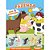Livro Brinquedo Ilustrado Animais da Fazenda C/5 Miniatu - Imagem 1