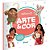 Livro Infantil Colorir ARTE e COR Moana 2 27X27CM 36P - Imagem 3