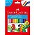 Caneta Hidrografica Prestocolor Regular 12 Cores Faberl UNID - Imagem 1