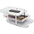 Caixa Correspondencia Tripla SLIM Movel Cristal Selada - Imagem 3