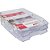 Caixa Correspondencia Tripla SLIM Movel Cristal Selada - Imagem 6