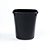Lixeira para Escritorio Conico Preto 12L 27X29 - Imagem 1