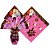 Embalagem P/OVO de Pascoa 34X34CM Chocolatier Rosa PCT.C/25 - Imagem 1